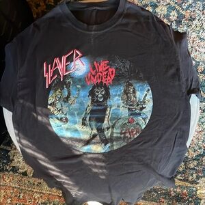 Vintage Slayer Live Undead shirt